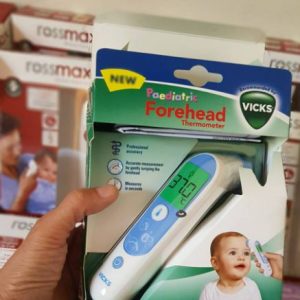 เครื่องวัดไข้ Vicks WFH100DA 4 in 1 แบบสัมผัส วัดไข้หน้าผาก ปาก รักแร้ และทวารหนัก